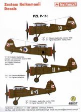 Techmod PZL P.11C Decals 1/48