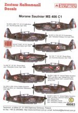 Techmod MS.406C1 Arm�e Air 1940 Decals 1/48