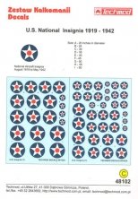 1/48 U.S National Insignia 1919-1942