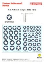 1/48 U.S National Insignia 1942-1943