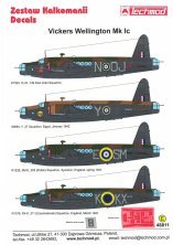Techmod D�calcomanies Wellington Mk.Ic 1/48