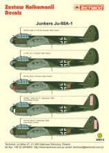 Techmod D�calcomanies Ju-88A-1 1/48 France 1940