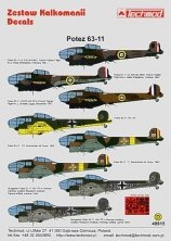 1/72 Potez 63-11 French Fighter Flight in RAF markings, Palestin