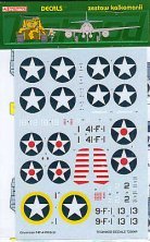 Techmod Decalcomanie F4F-4 Wildcat 1/72