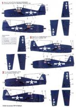 Techmod Decalcomanie F6F-5 Hellcat 1/72