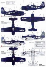 1/72 General-Motors FM-2 Wildcat Black 4 VC-13 Uss Tripoli 1944