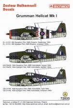 Techmod Decalcomanie F6F Hellcat Mk.I FAA 1/72