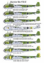 Techmod D�calcomanies Dornier Do-17Z-2 1/72