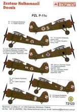 1/72 Re-printed! PZL P.11c