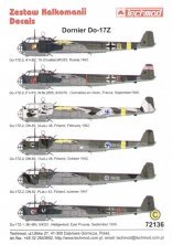 Techmod D�calcomanies Dornier Do-17Z 1/72