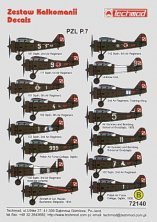Techmod TM72140 D�calcomanies PZL P.7a 1/72