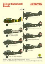 Techmod D�calcomanies PZL P.7 Part 2 1/72