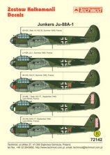 Techmod D�calcomanies Ju-88A-1 France 1940 1/72