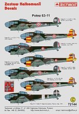 1/72 Potez 63-11 French AF; Regia Aeronautica 1943. Inc canopy m