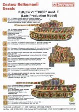 1/72 Pz.Kpfw.VI Tiger Ausf.E Late Production model