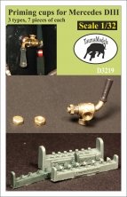 1/32 Priming cups for Mercedes engines 1:32 3 types