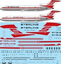 1/144 Sterling Airways Boeing 727-200/Adv