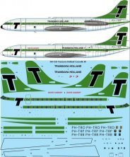 1/144 Transavia Holland Caravelle III laser decal for A-Model
