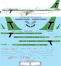 1/144 Transavia Holland Retro Airbus A321-251NX Neo decal