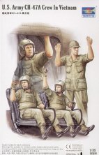 Figurines �quipage CH-47 Chinook Arm�e US Vietnam 1/35