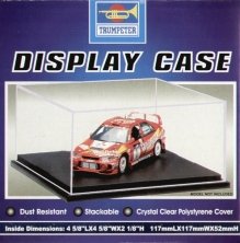 Display case. 117mmW x 117mmL x 52mmH