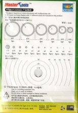 Plastic Circle Board D-set  0.3mm