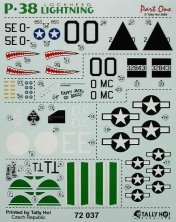 1/72 P-38 Lightning Part I. (re-edition)