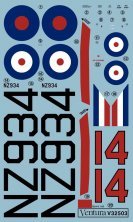 1/32 RNZAF North-American Harvard Mk.II NZ934 WW2 yellow trainer