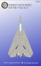 1/48 F-14A/B/D Tomcat Data and Stencils