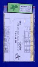 1/48 He-111 H-3 wheel well set