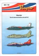 1/48 BAe Harrier  Test & demonstration aircraft  3