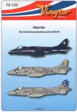 1/72 BAe Harrier  Test & demonstration aircraft 4
