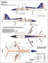 1/48 Northrop T-38A Talon, USAF Thunderbirds display team