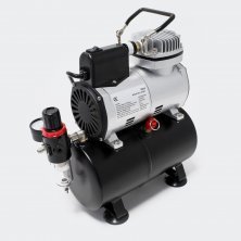 Airbrush compressor AS186 with 3liters air tank