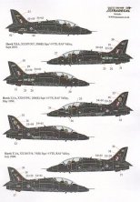 1/32 BAe Hawk T.1A Late overall black schemes