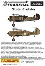 1/32 Gloster Gladiator