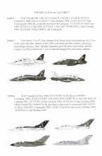 1/48 Stencil Data, Roundels etc for Harrier GR.5/7; Tornado F.3;