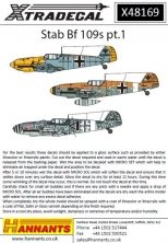 1/48 Messerschmitt Bf-109E/F/G Pt.1 Stab aircraft