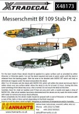 1/48 Messerschmitt Bf-109s with Stab markings Pt 2