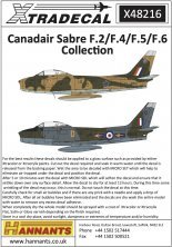1/48 Canadair Sabre F.2/F.4/F.5/F.6