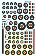 1/72 RAF National Insignia/Roundels C Type and C1 Type and Fin F