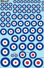 1/72 RAF National Insignia/Roundels 1920  1939