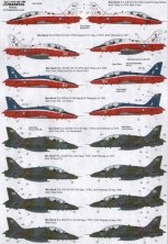 1/72 Ex X72095. Revised and renumbered BAe Hawk T.1A 1979-1992 (