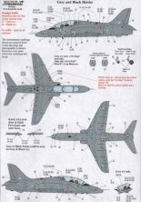 1/72 BAe Hawk Maintenance Data for all paint schemes  Red/White