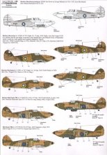 1/72  . Hawker Hurricane Mk.I Early with fabric wing (12) K5083