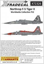 1/72 Northrop F-5 Tiger II Worldwide Collection Pt2