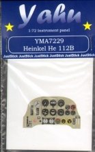 1/72 Heinkel He 112B instrument panel