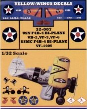 1/32 Boeing F4B-4 (4) 6-F-10 VF-6 White fin U.S.S. Saratoga