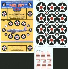 Yellow Wings Decalcomanie SB2U Vindicator 1/48