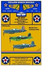 1/48 USN, USMC and RN Vought F4U-1 'Birdcage' Corsair
